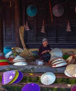 Discover Chuong Conical Hat Village in Hanoi Village 1 Day Tour