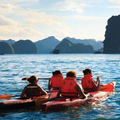 Kayaking in Cat Ba Island - Hanoi tour packages