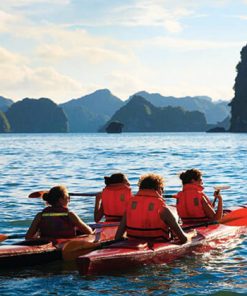 Kayaking in Cat Ba Island - Hanoi tour packages