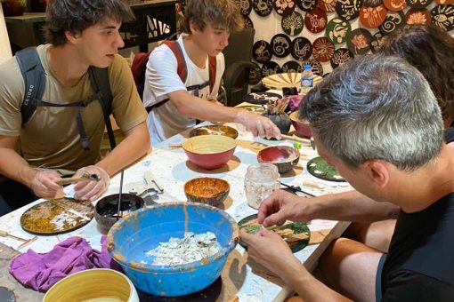 Lacquer Art Workshop - Hanoi day tour