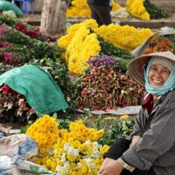 Long Bien Flower Market