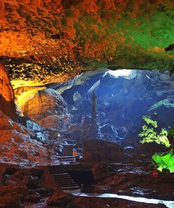 Majestic Cave in Halong Bay