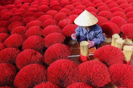 Quang Phu Cau incense village - Hanoi village tour