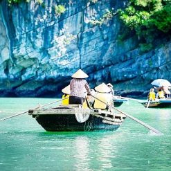 Rowing Boat in Halong Bay - Hanoi local tours