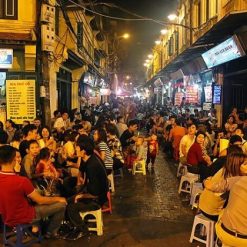 Ta Hien Street Beer Street in Hanoi local tours