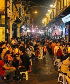 Ta Hien Street Beer Street in Hanoi local tours