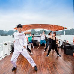 TaiChi Exercise on Cruise - Hanoi Local Tours