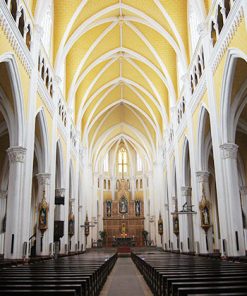 The Interior of Phu Nhai Church