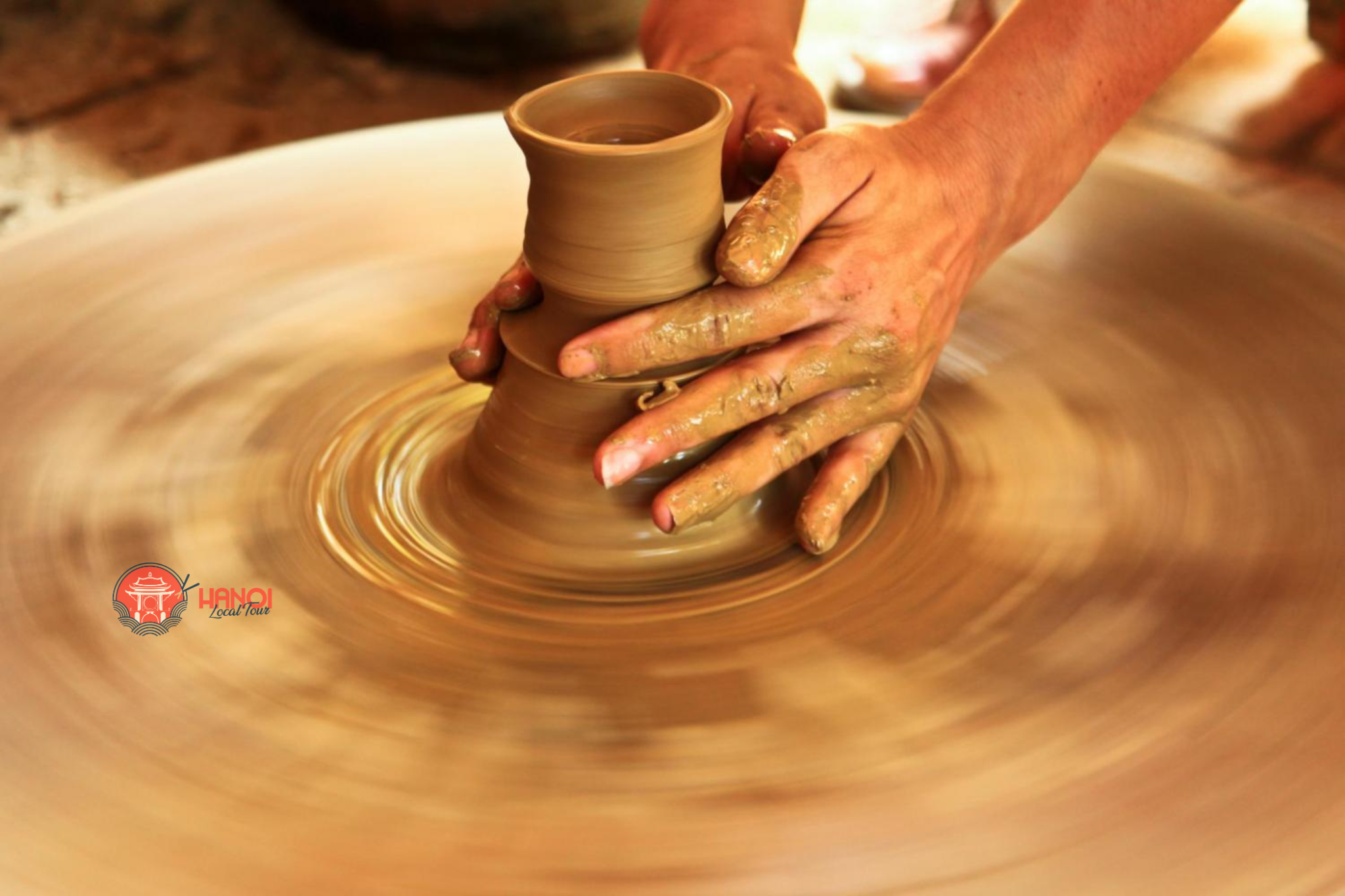 hanoi day tour - pottery making