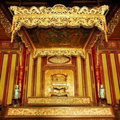 see the royal throne of the Nguyen emperors in day trip from hanoi